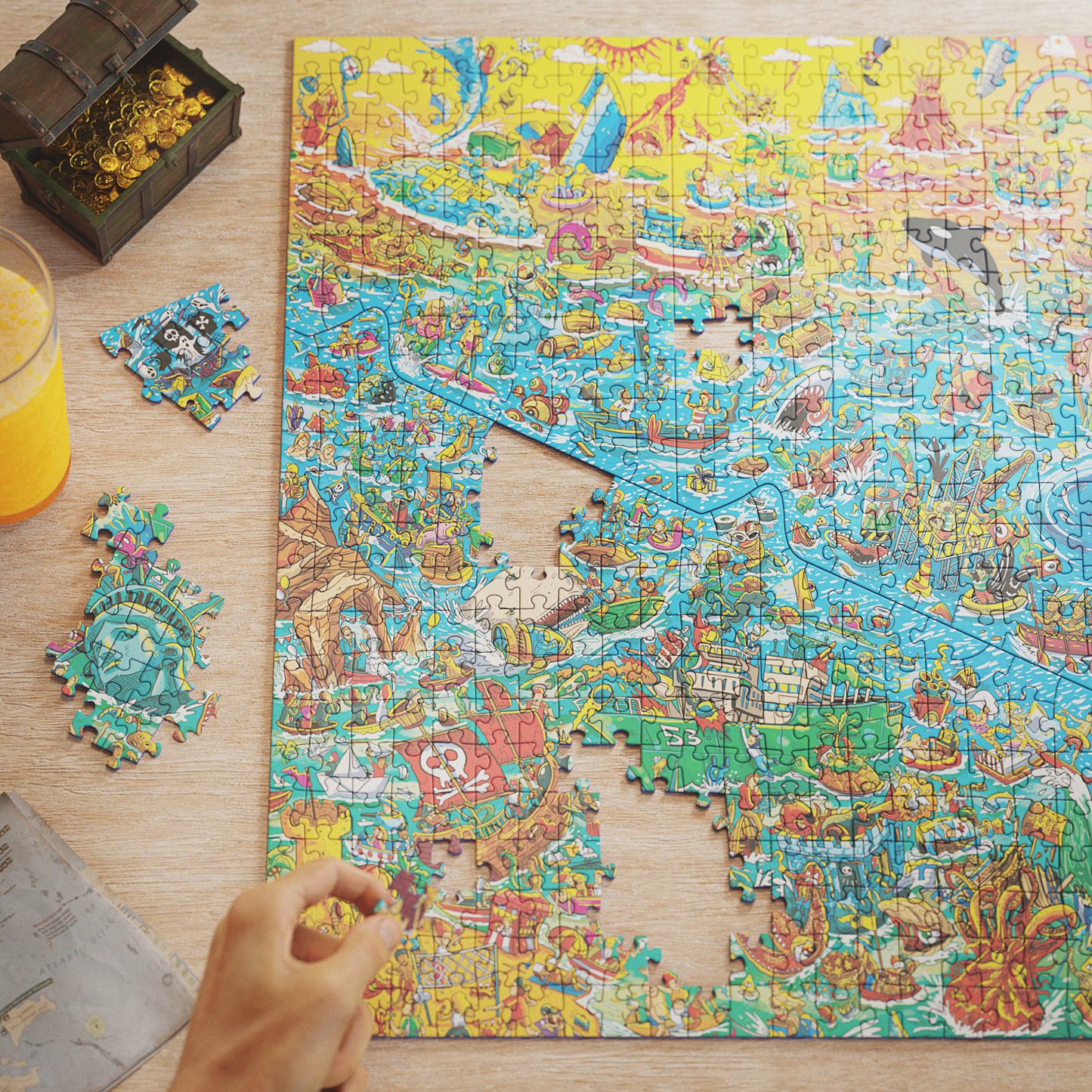 Mystery Puzzle Atlanterhavets Eventyr