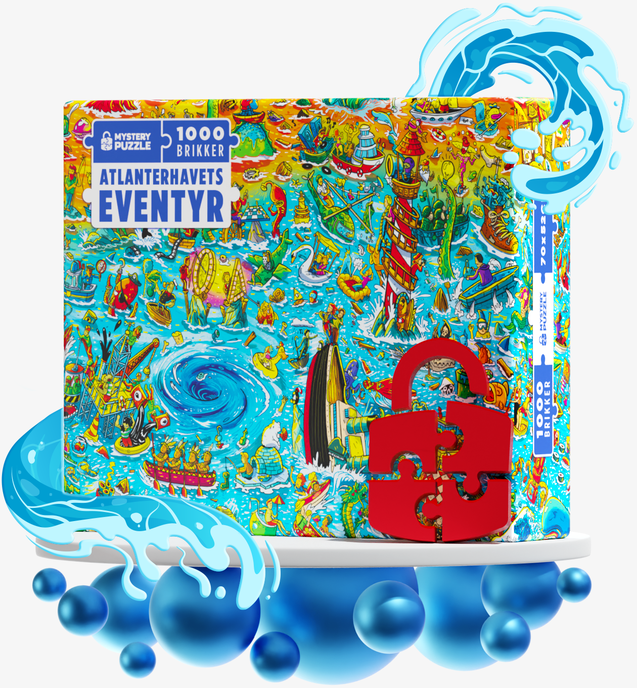 Mystery Puzzle Atlanterhavets Eventyr